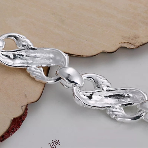 LAST ONE***925 SS Unisex Dragon Bracelet - Picture 3 of 7